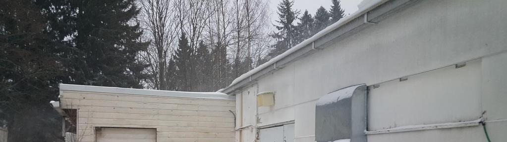 Kuva 18: Julkisivu länteen, alkuperäinen pääpiirustus 1964 Kuva 19: Julkisivu