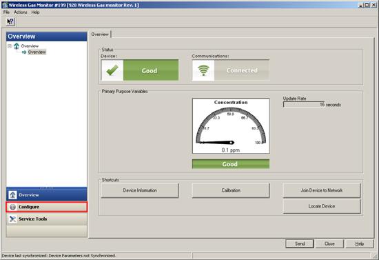 3. Valitse Configure (konfiguroi). 4.