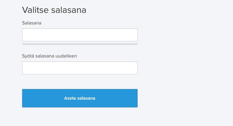 REKISTERÖITYMINEN 1. Saat sähköpostiisi viestin rekisteröityä palveluun, kun kuntasi tai muu henkilökohtaisen avun järjestäjä on lisännyt sinut työntekijäksi.