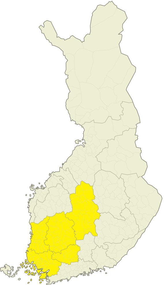 Länsi-Suomen alue Pohjoisen Keski-Suomen ammattiopisto Gradia Ammattiopisto Spesia Gradia ; Jämsä Tampereen seudun ammattiopisto Tredu SASKY koulutuskuntayhtymä Valkeakosken ammattiopisto Ahlmanin