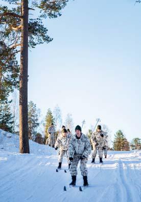 Sotilaiden hiihtomestaruuskilpailut hiihdettiin Sodankylässä 25. - 28.3.2019.