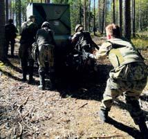 Kurssin tavoitteena onkin tuottaa erikoiskoulutettuja huoltoryhmien johtajia, jotka osaavat niin taistelun jalkaväen tapaan kuin huollon