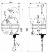 RST-vaijeri 2000 mm, lattialta lukittava, alumiinirunko 650200 Tecna 9361B 10 15 kg 650201 Tecna 9362B 15 20 kg* 650202 Tecna 9363B 20 25 kg 650203 Tecna 9364B 25 30 kg 650204 Tecna 9365B 30 35 kg