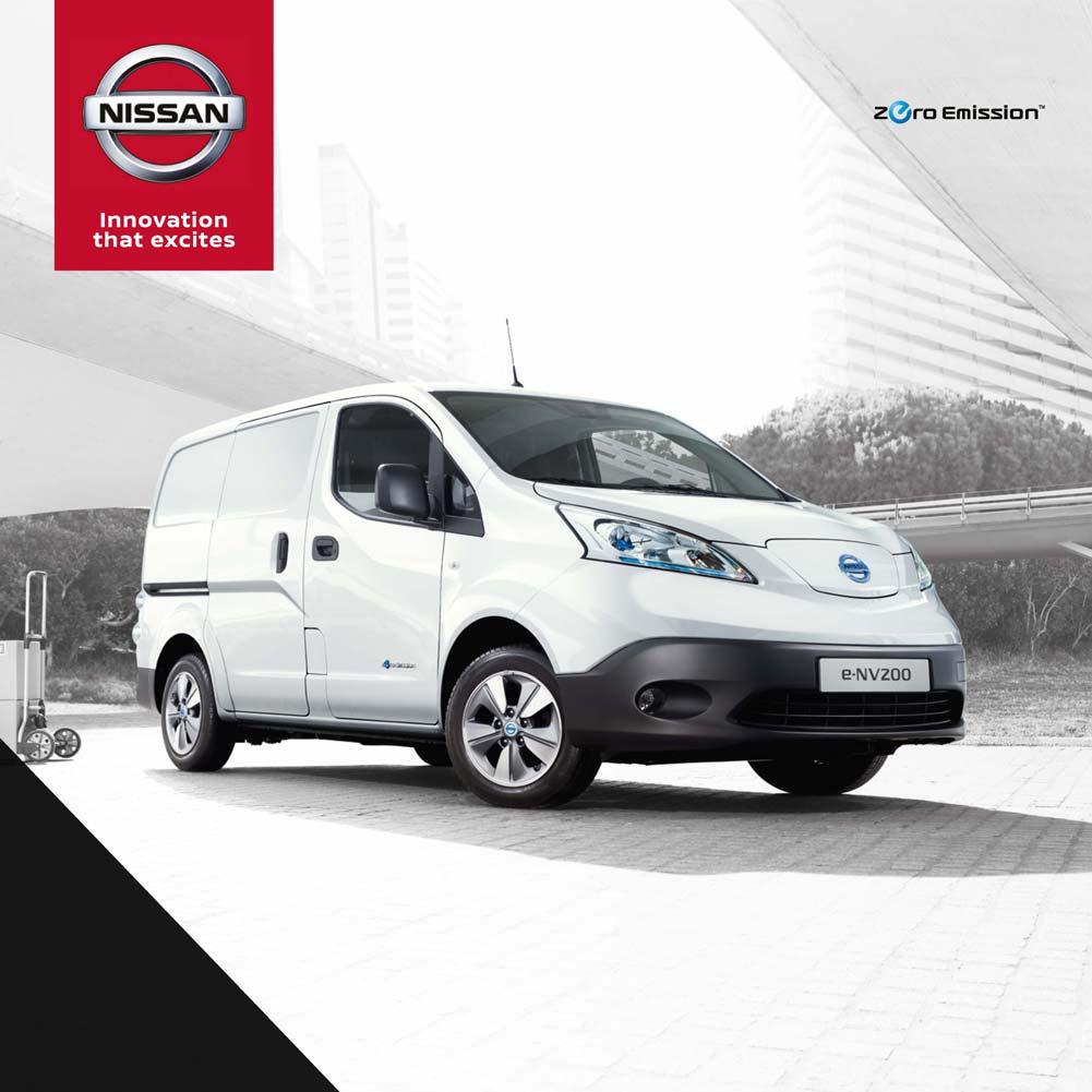 UUSI NISSAN e -NV200 Johdanto Muotoilu