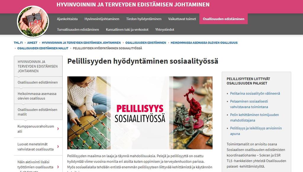 Tutustu tietopakettiin ja käytännön