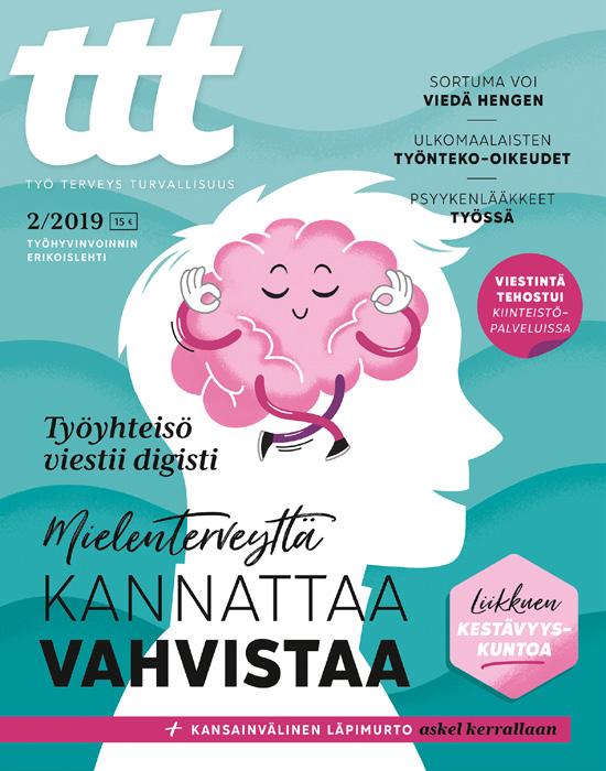 5 % edustaa työterveyshuoltoa.
