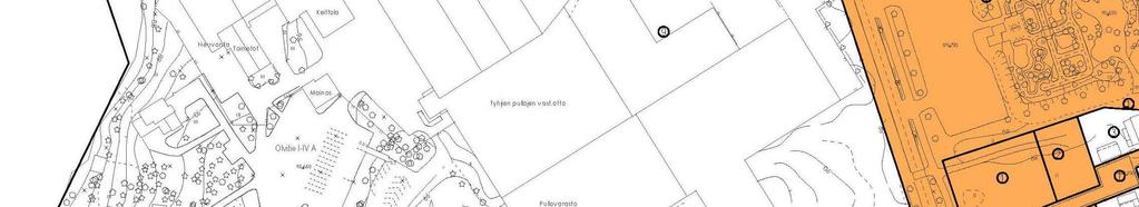 Tontin maaperä on paikoin kalliota ja paikoin vähemmän kantavaa