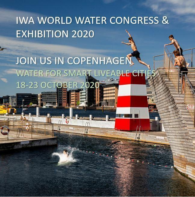 IWA:n maailmankongressi Kööpenhaminassa lokakuussa 2020 - esittele osaamistanne kansainvälisesti Kansainvälisen vesijärjestön IWA:n maailmankongressi (IWA World Water Congress & Exhibition)
