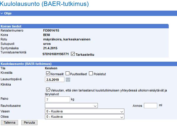 Tarkista vielä tiedot ja napsauta lopuksi Hyväksy-painiketta.