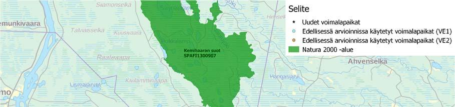 1 Johdanto Osana wpd Finland Oy:n Nuolivaaran tuulipuistohankkeen YVA menettelyä ja kaavoitusta on laadittu luonnonsuojelulain 65 :n mukainen Natura arviointi koskien Kemihaaran suot (FI1300907,