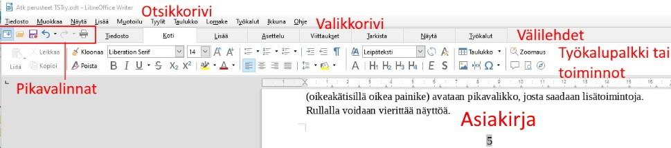 Tietokoneessa käytetään ohjelmia eli sovelluksia. Ohjelmia on eri käyttötarkoituksiin, esim. kuvankäsittely, sähköposti, internet -selain ja tekstinkäsittely.