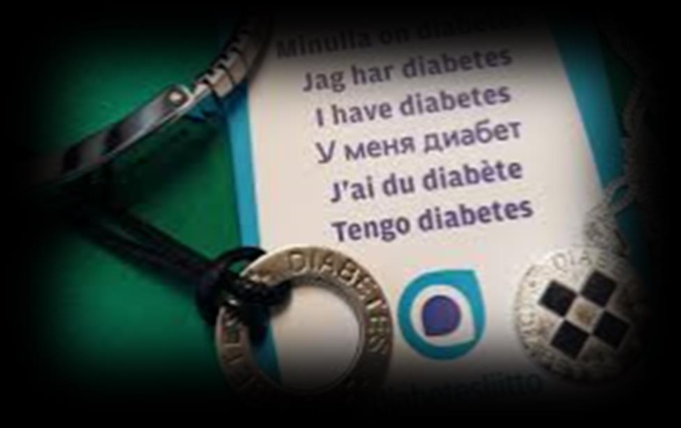 Diabetes Kun diabetesta sairastavan verensokeri laskee liian alas, syntyy tilanne, joka voi