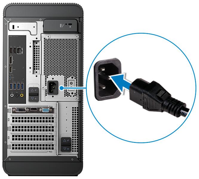 näytönohjaimella, tietokoneen takapaneelin HDMI- ja