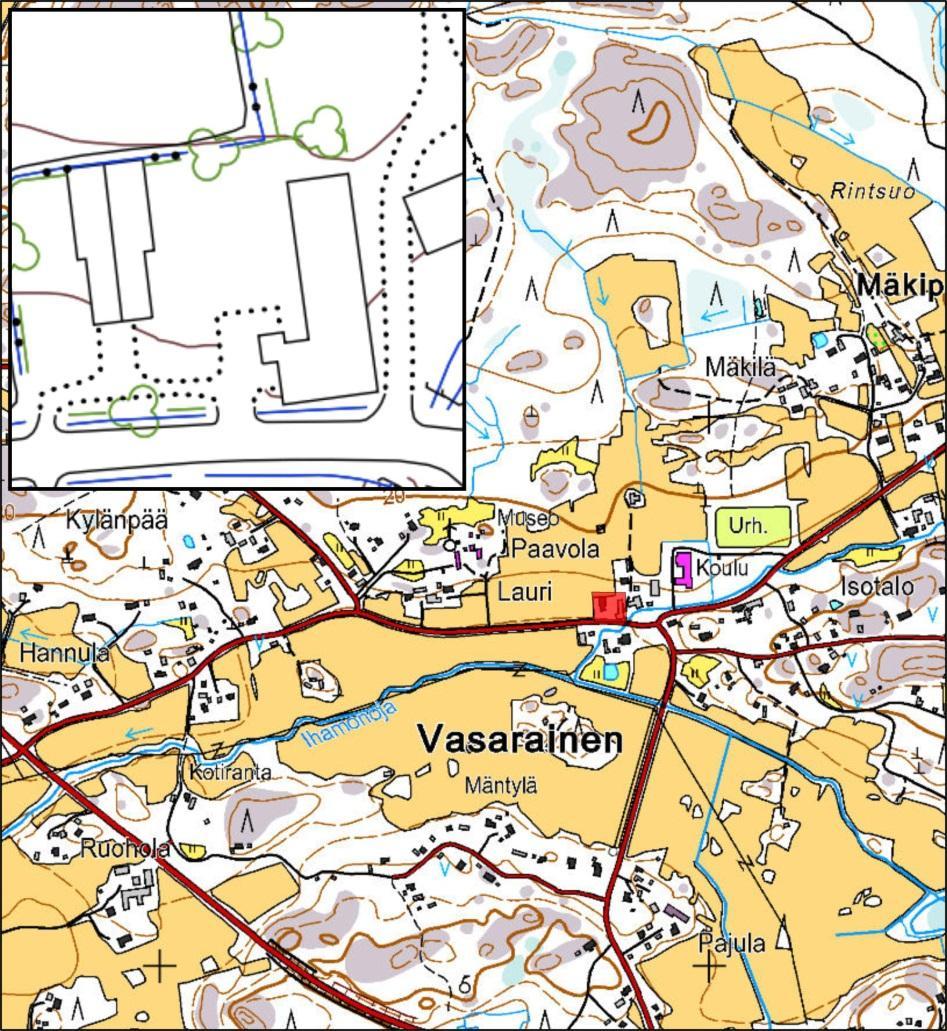 Vanha rakennuskanta on lähes täysin hävinnyt ja asuinrakennuksena on moderni omakotitalo.