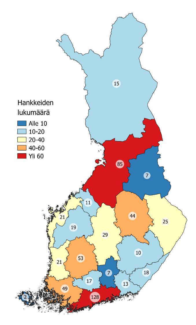 Yleissivistävä: yhteistyöhankkeiden vaikutukset ulottuvat eri puolille Suomea Hankkeiden vetäjät raportoivat koulujen toimintakulttuurien kehittymisestä mm.