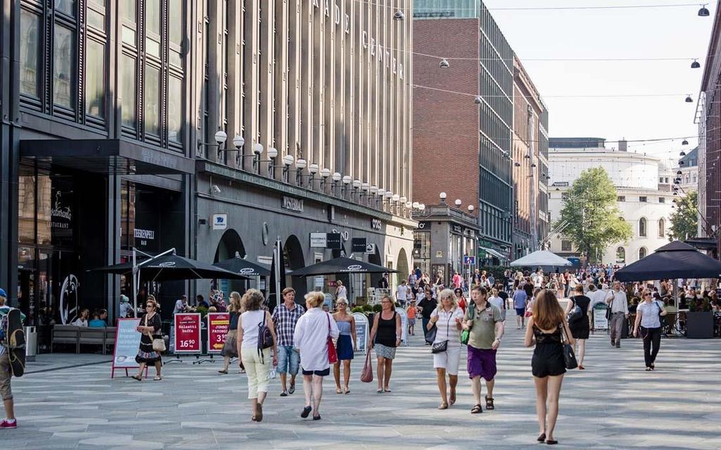 Kävelykeskustan laajentaminen ja maanalainen