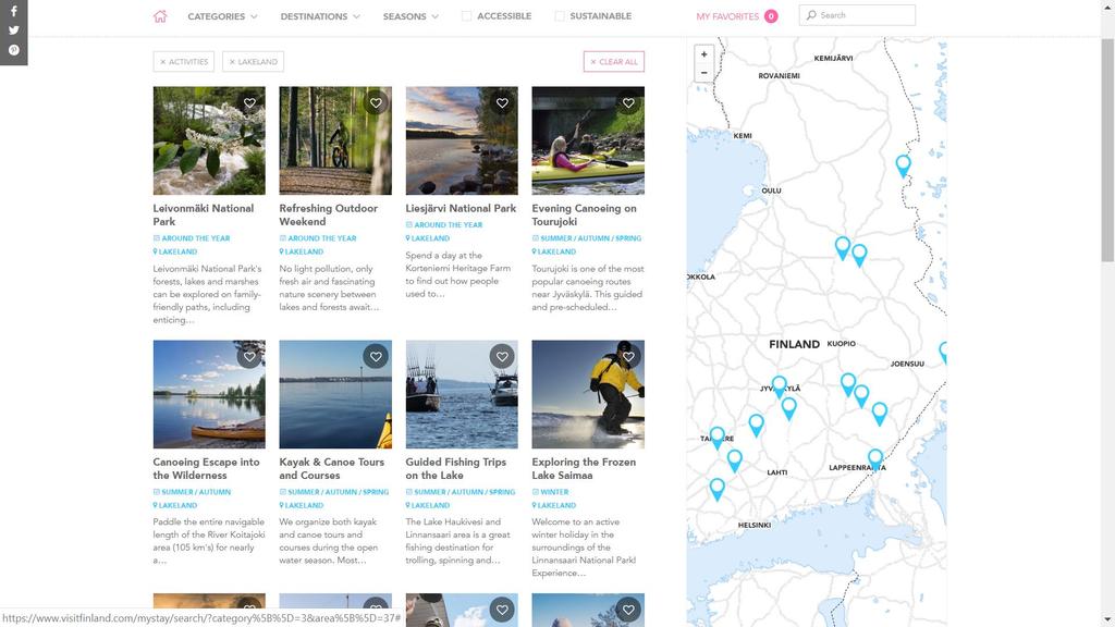 JAKELUKANAVIA AKTIVITEETTITOIMIJOILLE VisitFinland MyStay https://www.visitfinland.