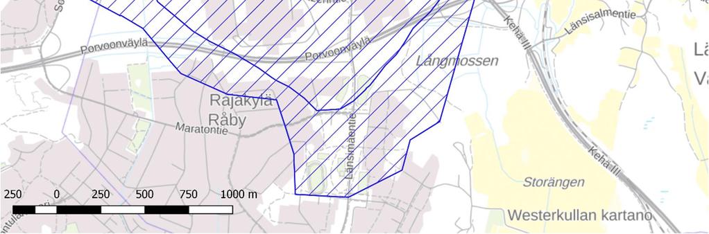 Alueella ei esiinny selvää orsivesikerrosta. Pohjavesi purkautuu hankealueen eteläpuolella sijaitsevaa avo-ojaan. Alue ei sijaitse luokitellulla pohjavesialueella.