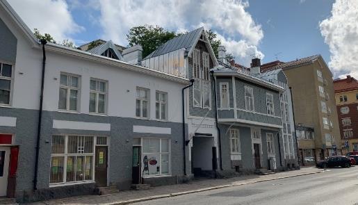 Rakennuttajan Fredric von Rettigin esikuva kirjastolle oli Tukholman ritarihuone.