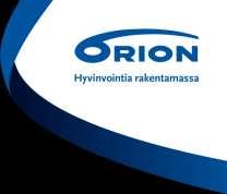 ORION OYJ OSAVUOSIKATSAUS 1 3/2018 24.4.2018 klo 12.