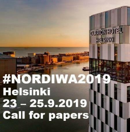 Call for Abstracts - Kutsu luennoimaan Nordiwa2019 Joka toinen vuosi järjestettävän konferenssin pääteemat ovat jäteveden käsittely, viemäriverkostot sekä ilmastonmuutokseen sopeutuminen