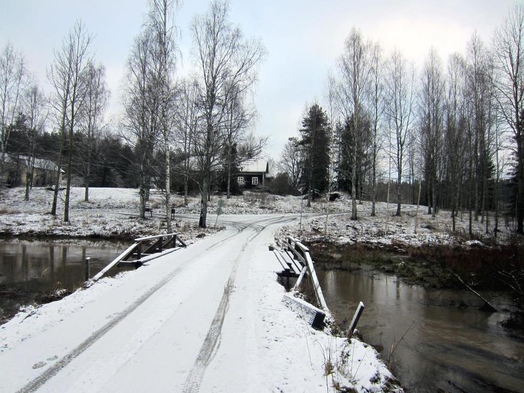 Hennijoen kylätontti nyt Vähätalo nykyisellä