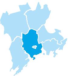 sisällä) Espoon pinta-ala 528 km 2 Maa-alue 312 km 2 Vesistöä, 216 km 2 josta merialue 198 km 2 Merenrannikkoa 58 km Espoon