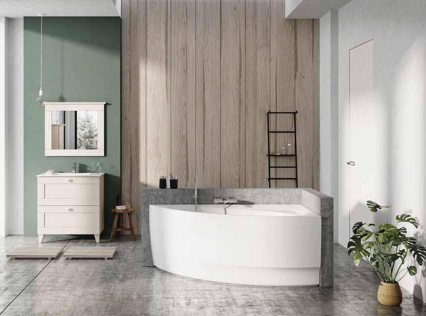 STUDIO 150; 160; 170 Mitat / Vesitilavuus: Studio 150: 149 x 92 x 65 cm / 180 l Studio 160: 160 x 92 x 65 cm / 205 l Studio 170: 169 x 100 x 66 cm
