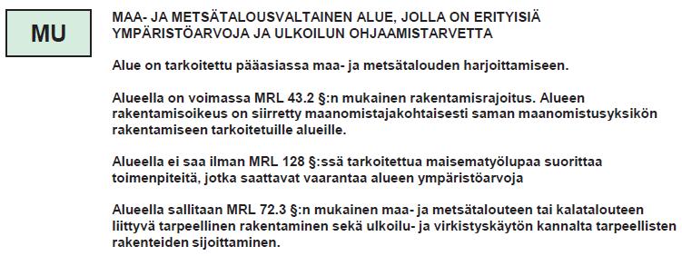 Kumottava ranta-asemakaava-alue merkitty rak-rasteroidulla alueella.