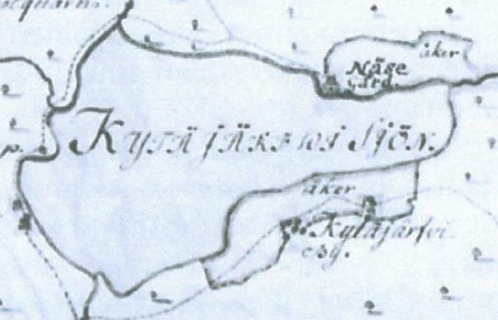Kairaus: sama jatkui 30 cm Vanhoja karttoja Vuonna 1709 laadituilla kartoilla (molemmat yllä olevat kartat)