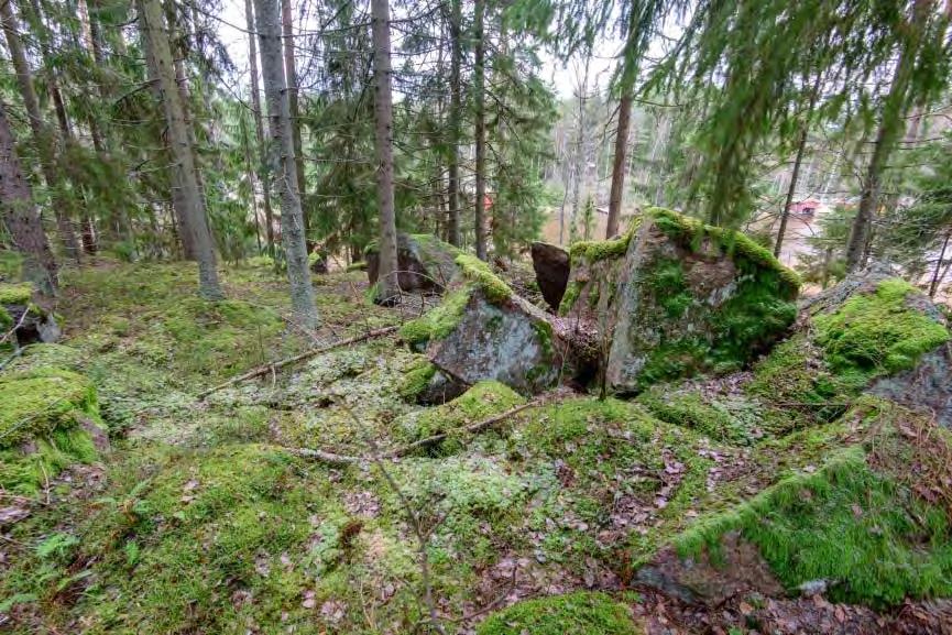 5 nee raivattu tietä varten. Inventoijien mielestä kaavassa rakennettavaksi merkityllä alueella tien pohjoispuolella ei ole syytä jatkotutkimuksiin.