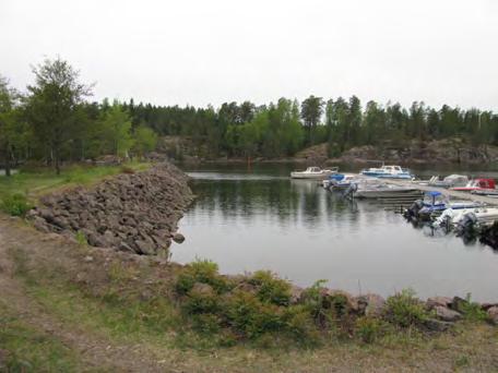 Uimaranta Mäkimajan länsipuolella Salminiemenkärjen