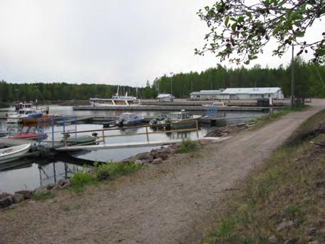Sataman ja Pyölinpohjan välisellä merialueella sekä