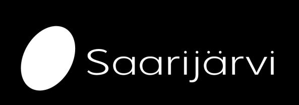 Saarijärvi-tunnus Saarijärven tunnus muodostuu tekstiosasta ja symbolista. Symbolin muoto on epäsymmetrinen, mutta samalla harmoninen ja hioutunut kivi jossa on jatkuvuuden liike.