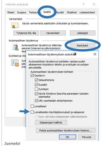 Moodlen käyttäminen Internet Explorer tai Google Chrome selaimella Internet Explorer ja Google Chrome ovat aiheuttaneet hankaluuksia Moodlen käytössä, erityisesti kurssiavaimen määrittelyn kanssa.