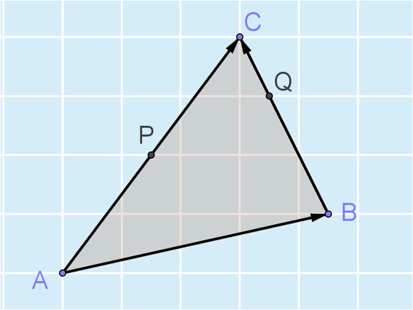 OP OQ QP OQ QC i ( i4 ) i i 4 i 7 Piste P on (, 7 ) = (, ). 6. a) Piirretään kuva.