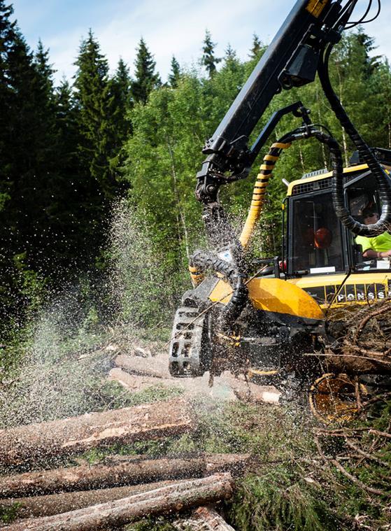 WoodForce - sovellukset Suunnittelusovellus, korjuun mobiilisovellus (PC) ja metsänhoidonja -parannuksen mobiilisovellus (Android).