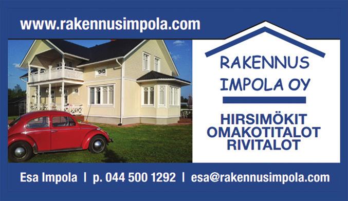 SIVU 6 2 4. TA M M I K U U TA 2019 SIVU 1 15. E LO K U U TA 20 19 Puh. 050 5527 005, Eija Puh. 045 6394185, Saija PYHÄJOEN PALVELUHAKEMISTO Palvelemme maanantaisin 9-17 ilman ajanvarausta.