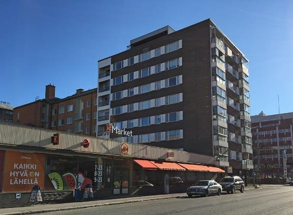 6 Kaupunkikuva ja alueen rakennuskanta Suunnittelualue lähiympäristöineen edustaa Tammelalle tyypillistä avointa kaupunkirakennetta. Lähistön asuinkerrostalojen mittakaava on melko yhtenäinen.