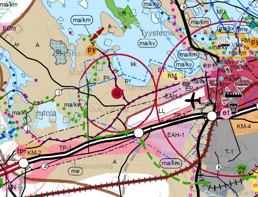 29/53 3.2 Suunnittelutilanne Maakuntakaava Etelä-Karjalan maakuntakaava on hyväksytty maakuntavaltuustossa 9.6.2010. Ympäristöministeriö on vahvistanut sen 21.12.2011. Etelä-Karjalan 1.