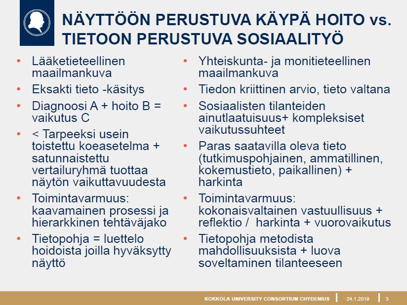 Toimivan kokonaisuuden edellytykset (jatkuu) TIEDONHALLINTA JA ICT Tiedon tuotannon ja kirjaamisen kehittäminen Indikaattorien ja mittarien määrittely ja käyttöönotto Toimivat ja yhteensopivat