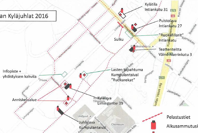 Helsingin kaupunki Pöytäkirja 2 (6) Äänentoistolaitteiston testaukset ja konsertit ovat kello 10.00-23.00. Konsertit on aikatalutettu loppumaan kello 22.