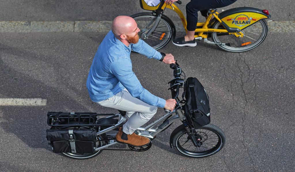 Tern Bicycles Helsinki haluaa olla maailman toimivin kaupunki. Toimivuus tarkoittaa ennen kaikkea sujuvaa arkea.