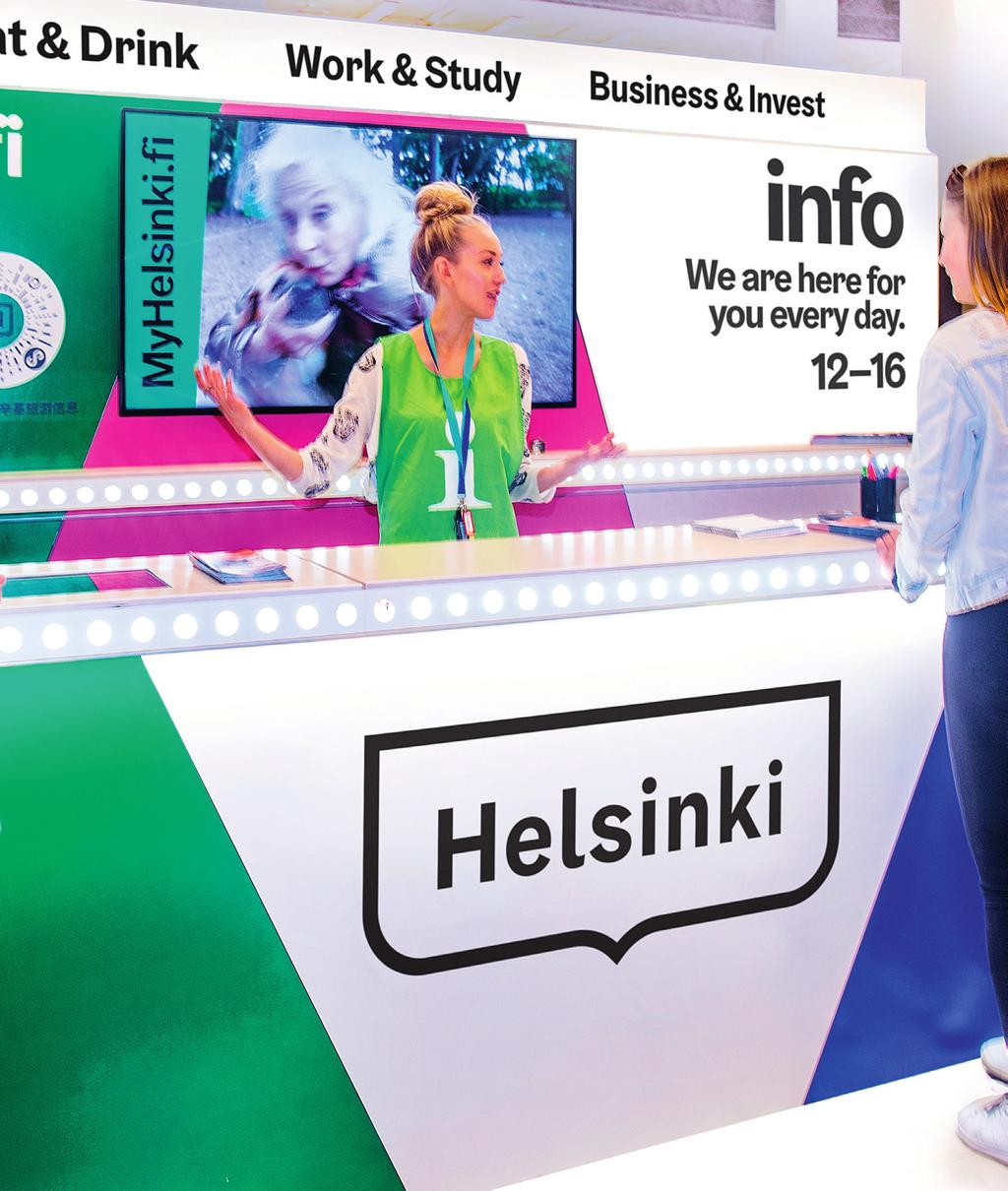 Maailman toimivin Helsinki Digitalisaation ansiosta arki sujuu paremmin.