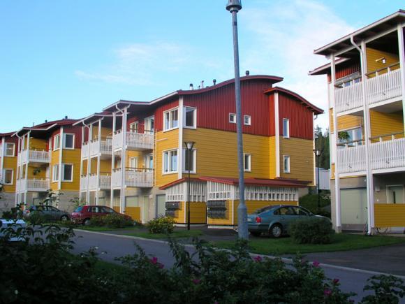 LAHDEN PUU-PAAVOLAN PUUKERROSTALOT Sijainti: Sepänkatu, 15150 Lahti Alueen / rakennuksen käyttötarkoitus: Asuinkerrostalo Kerrosala-neliömetrit: 7 300 k-m² (kerrostalot) Asuntojen lukumäärä: 74