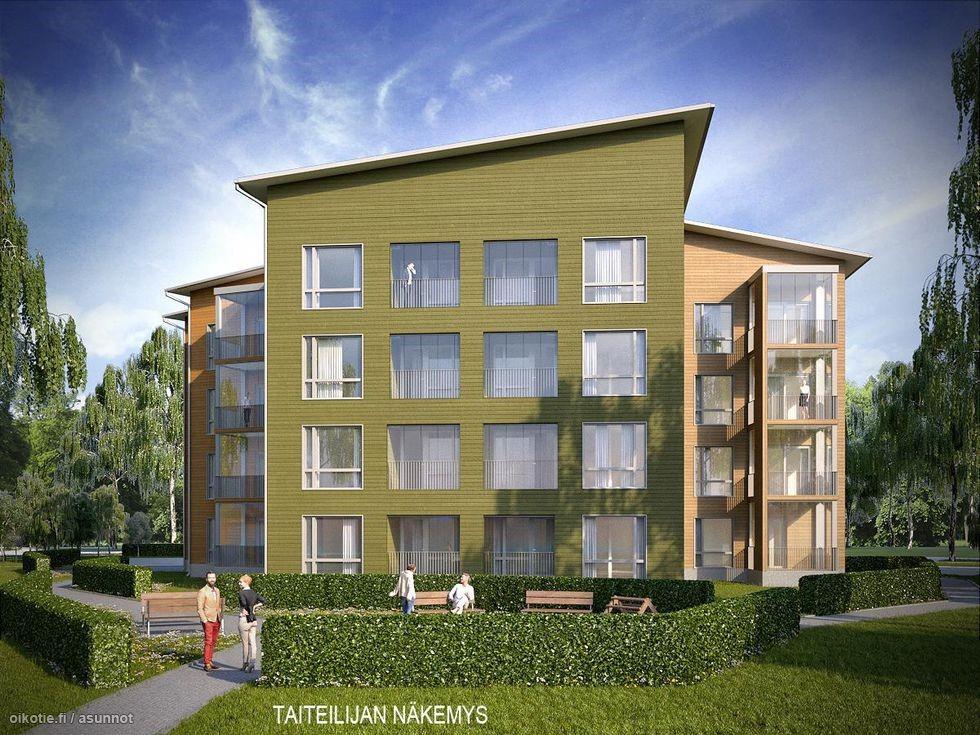 KIRKKONUMMEN KARTANONRANNAN KONSULINTORNI Sijainti: Kirkkonummi, Kartanonranta Alueen käyttötarkoitus: Puukerrostalo Alueen / tontin koko: 2 588 m² Kerrosalaneliömetrit: 1 200 k-m² Asuntojen