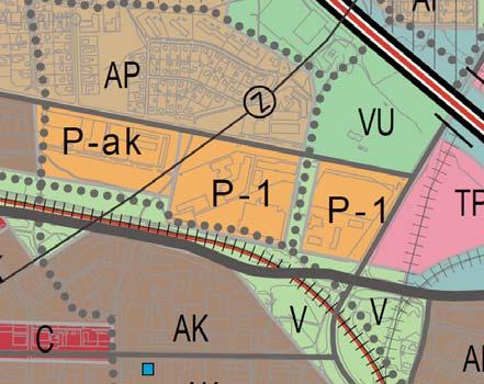 Oulun yleiskaavassa 2020 suunnittelualue on palvelujen, hallinnon ja erikoistavaran kaupan aluetta (P-1), joka varataan pääasiassa hallinnolle ja yksityisille palveluille, kuten erikoistavaran