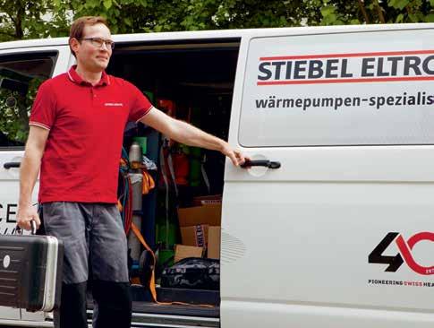 ELTRON trifft für die Inbetriebnahme ein.