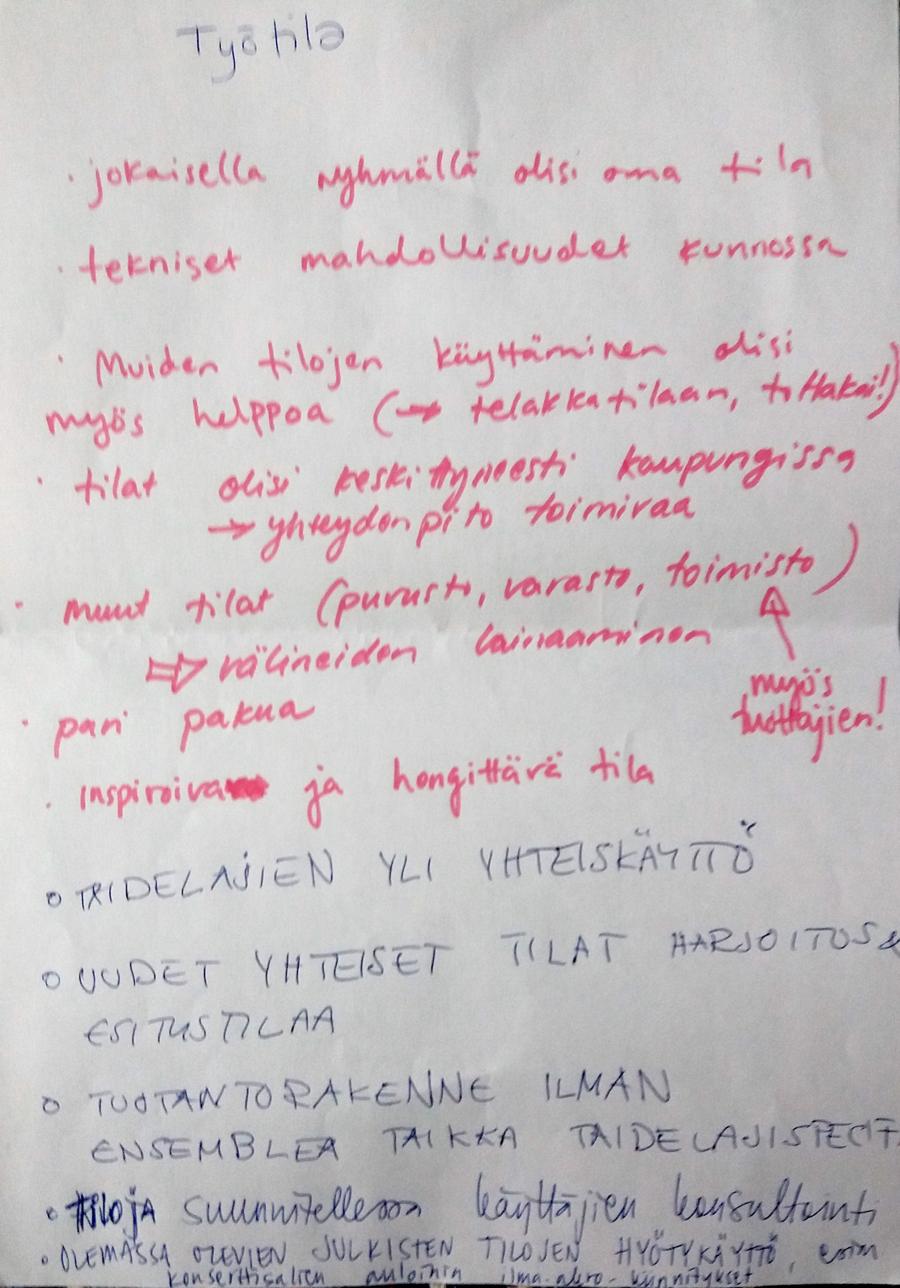 35 Tuotantorakenteiden tulisi myös toimia alan tunnettuuden ja arvostuksen lisääjänä yleisesti yhteiskunnassa ja myös kulttuuripiireissä.