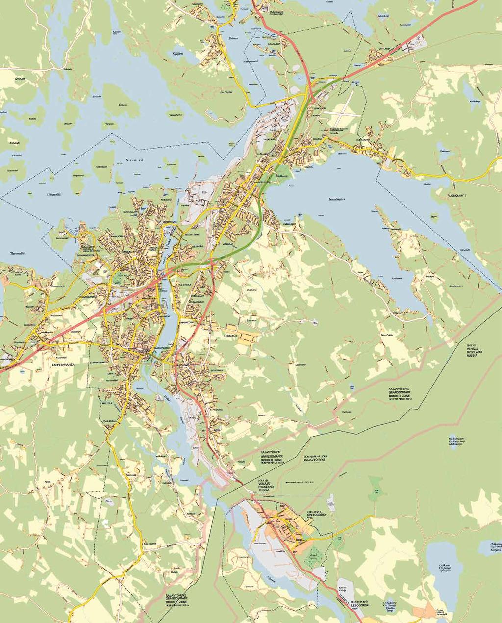 A Kutsutaksit Alue 4 Vuoksenniska Honkaharju